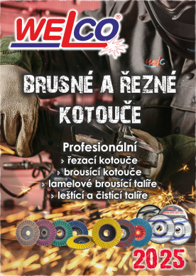 BROUSÍCÍ, ŘEZACÍ, LEŠTÍCÍ A ČISTÍCÍ KOTOUČE 2025