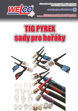 TIGPYREX SADY PRO TIG HOŘÁKY